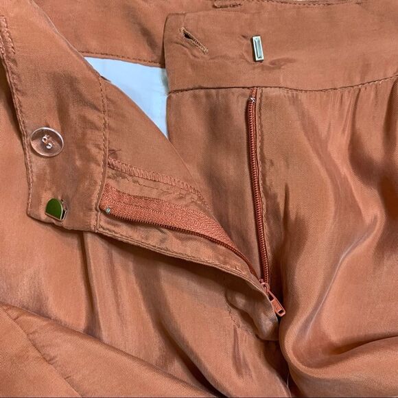 anthropologie-see U Soon Terracotta Shorts - Picture 6 of 11